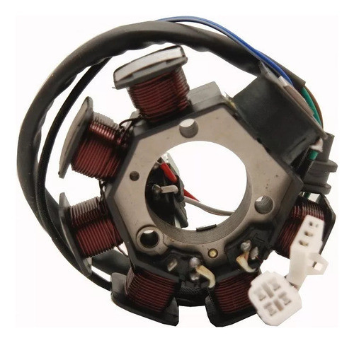 Estator Yamaha Ybr 125 Chino 7 Bobinas Campos Ruggiero 0