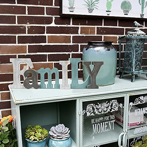 E-view Letrero De Letras De Madera Letreros De Bloque De Mad 1