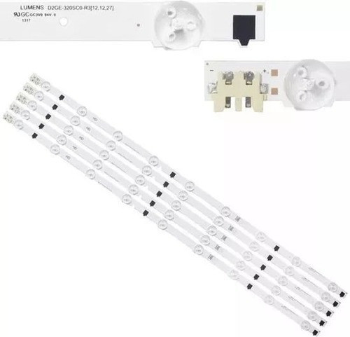 Kit De 5 Tira De 9 Led // Samsung // Un32j5500gczb // 65cm 0
