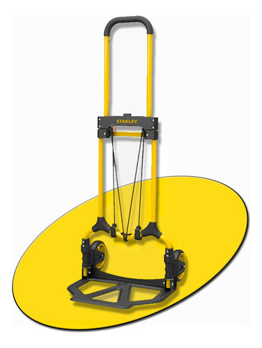 Carro Stanley De Mano Pegable Flexible 70kg Zorra Aluminio 0