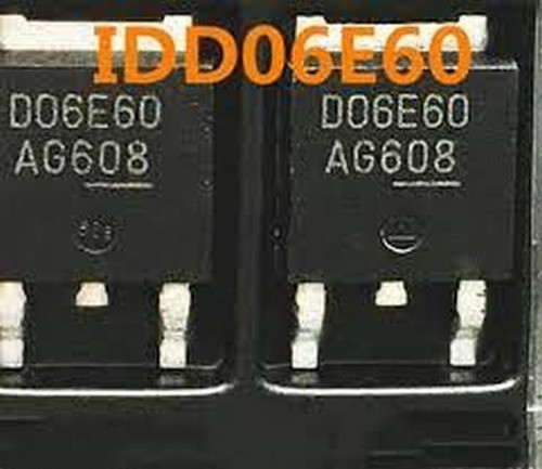 Idd06e60 D06e60  Diodo 600v 6a To-252 1