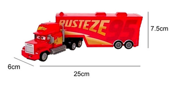 Cars Camion Mack A Friccion Disney Rayo Mcqueen Mundo Manias 1