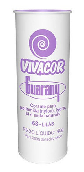 Corante Para Tingir Vivacor Guarany 40g 68 - Lilás 0