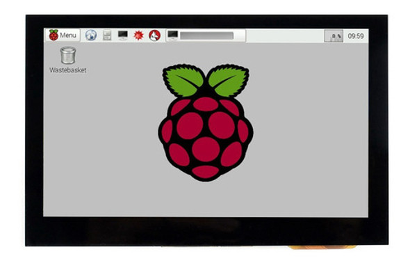 Tela 4.3 Polegadas Touch Lcd Dsi Waveshare Ips 160 0