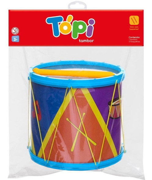 Instrumento Musical Tambor Topi Solapa 0