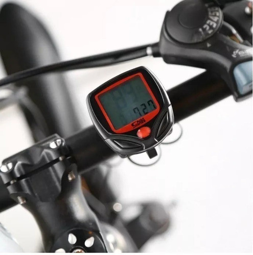 Velocímetro Bicicleta Cuenta Kilómetros 14 Func Desmontable 0