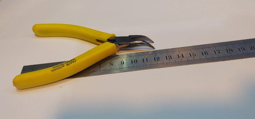 Pinza De Punta Media Caña Lisa Curva Nws 021-g-75-115 1