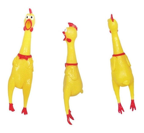 Gallina Chillona Pollo Chillon Juguete 12cm Chifle 1