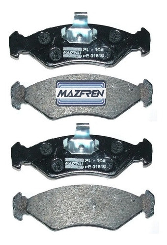 Juego Pastillas De Freno Mazfren P/ Ford Fiesta Ka '97 0