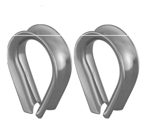 10 Sapatilhas P/ Cabo 3/16 X 4,8 0