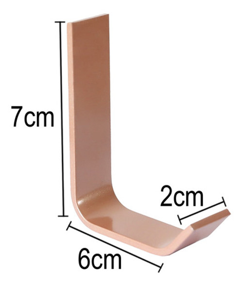 Cabide Acabamento Stander Rose 1