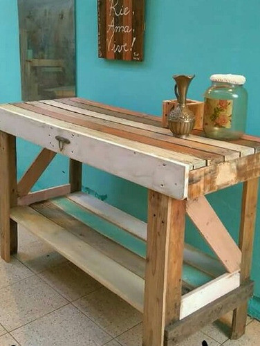 Barra O Isla De Cocina Vintage Trunk & Design 0