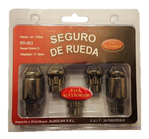 Tuercas Bulon Antirrobo Rr003 Ford Mondeo / Orion Maranello 0