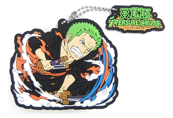Llavero Silicona One Piece Zoro Ichiban Kuji Bandai Japon 0