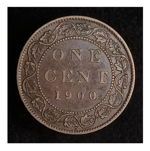 Canadá 1 Cent 1900 H Excelente Km 7 Reina Victoria 1