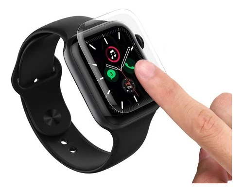 Vidrio Templado Curvo Uv Glass Para Apple Watch Serie 6 44mm 0