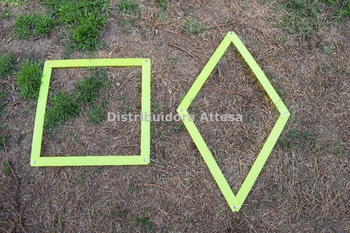 Figura 2 En 1 Cuadrado Rombo Coordinacion Flejes Pvc Attesa 0
