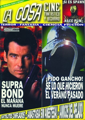 La Cosa #25 Enero 1998 James Bond Agente 007 Jorge Luz 0