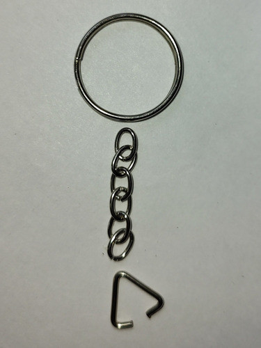 Argolla Llavero, Cadena, Triangulo. Tal Cual La Foto, Mil U. 1