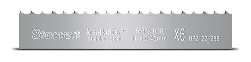 Lamina Serra Fita P/ Carne E Osso Inox 1,80m Starrett 2 Unid 0