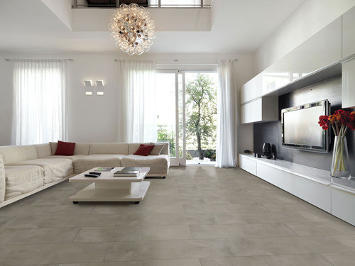 Semi Gres Para Piso Y Pared De 31x120 Gris Rustico Rectifica 1