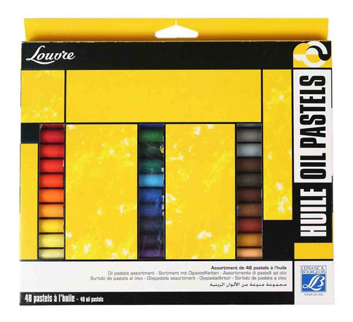 Giz Pastel Oleoso Lefranc & Bourgeois 48 Cores 0