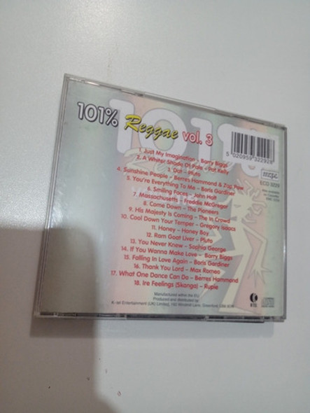Cd 101% Reggae Volume 3 Importado 1