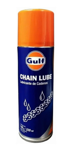 Lubricante De Cadenas De Moto 220 Ml Gulf 0