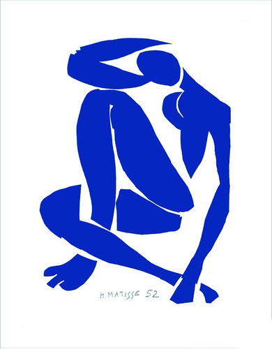 Lamina Fine Art Desnudo Azul Iv Henri Matisse 60x77 Cm Myc 0