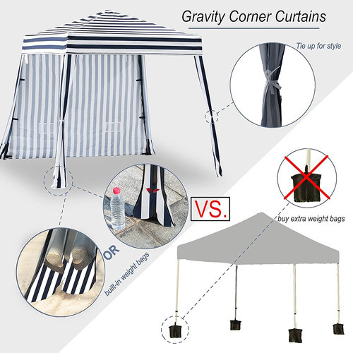 ~? Ezyfast Elegant Pop Up Beach Shelter, Compact Instant Can 1