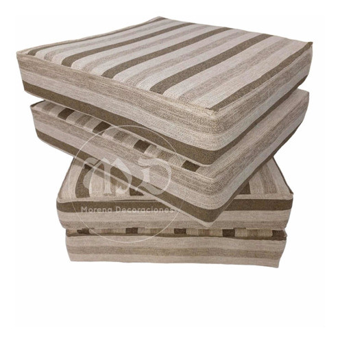 1 Almohadón Placa Soft 60x60 Y 1 Almohadón Copo Sillón 0