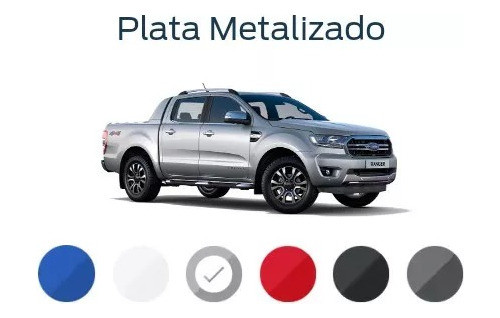 Color De Retoque Ford Gris Plata Met Ranger Fiesta Ka Focus 0