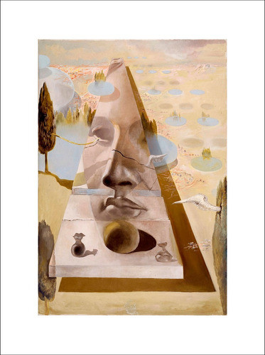 Lamina Fine Art Aparicion Del Rostro De Afrodita Dali 35x47 0