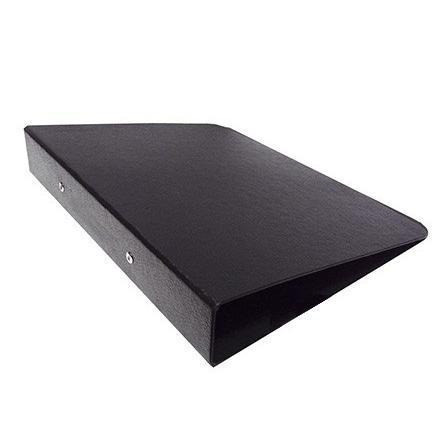 Carpeta Fibra Negra Util-of Tamaño Esquela Anillos 2 X 30mm 1