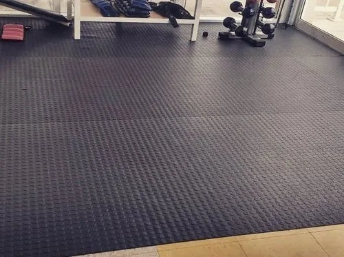 Piso Borracha Moeda Para Academia 3mm Rolo De 5.50x1.00mts 1