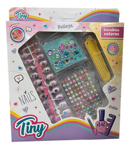 Set De Uñas Con Piedras Tiny Fashion 53831 0