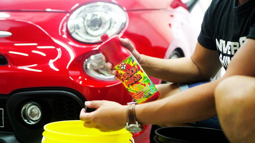 Kit Lavado Rápido - Shampoo C/ Cera 1 Lt. + Manopla + Micro 1