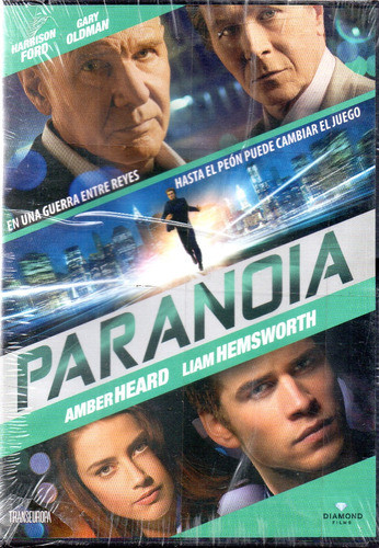 Paranoia (2013) - Dvd Nuevo Original Cerrado - Mcbmi 0
