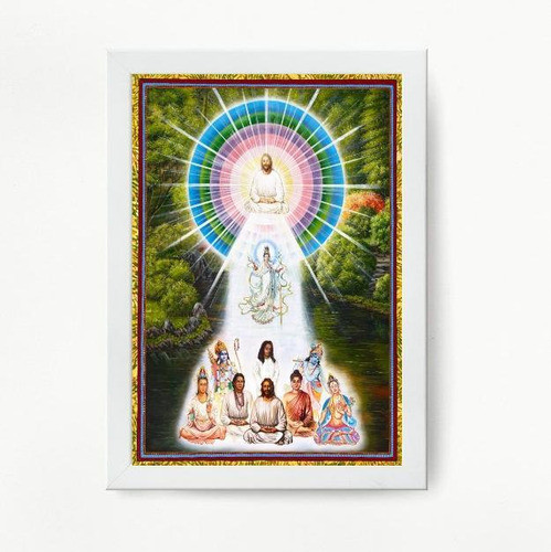 Quadro Coragem Dos Sonhos 24x18cm - Madeira Branca 0