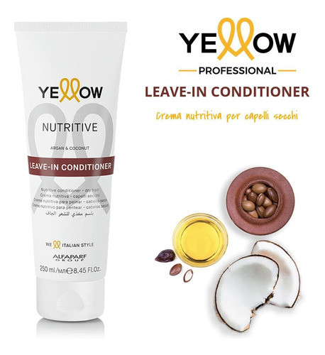 Yellow Nutritive Leave In Crema Peinar Nutritiva 250ml 1