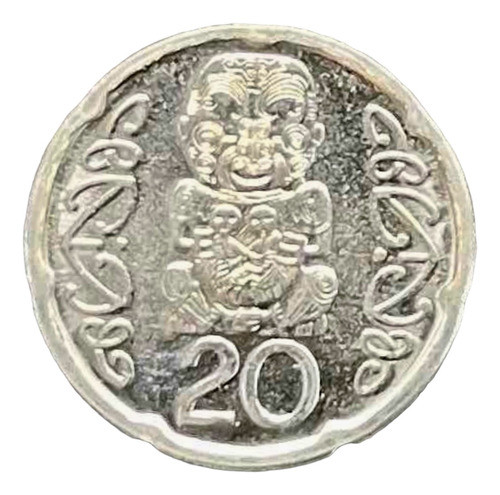 Nueva Zelanda - 20 Cents - Año 2006 - Km #118a - Oceanía 0
