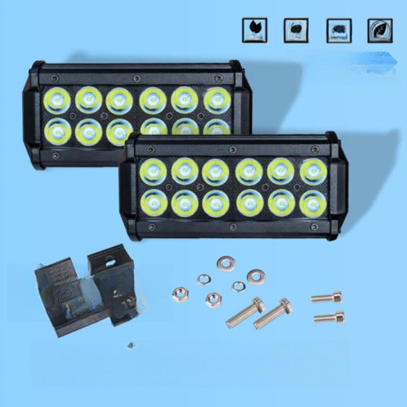 2 X 7  192w Barra De Luz De Trabajo Led Pod Spot Beam Spot O 1