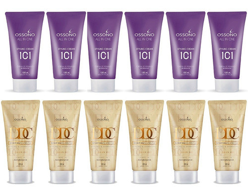 Cremas De Peinar Ossono - 6 Cremas  10 En 1 + 6 Cremas Argan 0