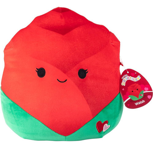 Squishmallows 10  Walsh The Red Rose - Official Kellytoy New 0