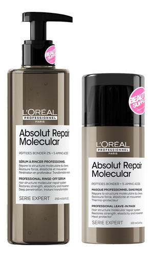 Serum Reparador Y Crema Loreal Absolut Repair Molecular 0
