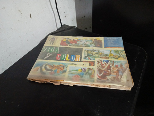 Album Antiguo Vida Y Color Incompleto 0