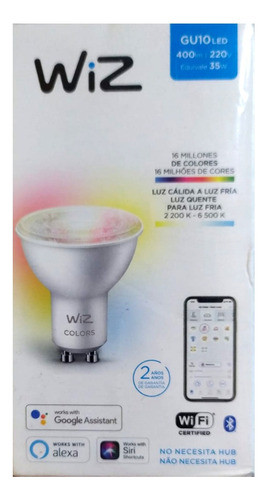 Revista + Lámpara Inteligente Full Color Wiz Gu10 X 10 Unid 0