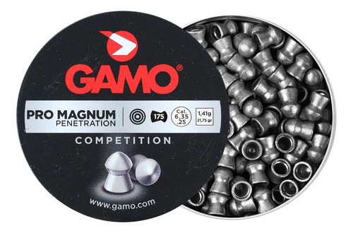Municao Chumbinho 6.35 Gamo Pro Magnum Competition 175unida. 0