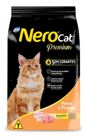 Comida Nero Cat Premium Gato Adulto 20kg 0