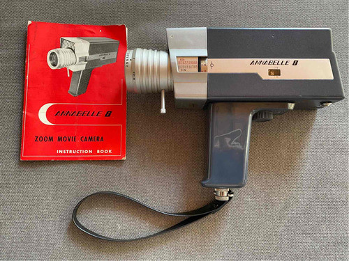 Antigua Movie Camera Annabelle 8. Manual Y Estuche 0